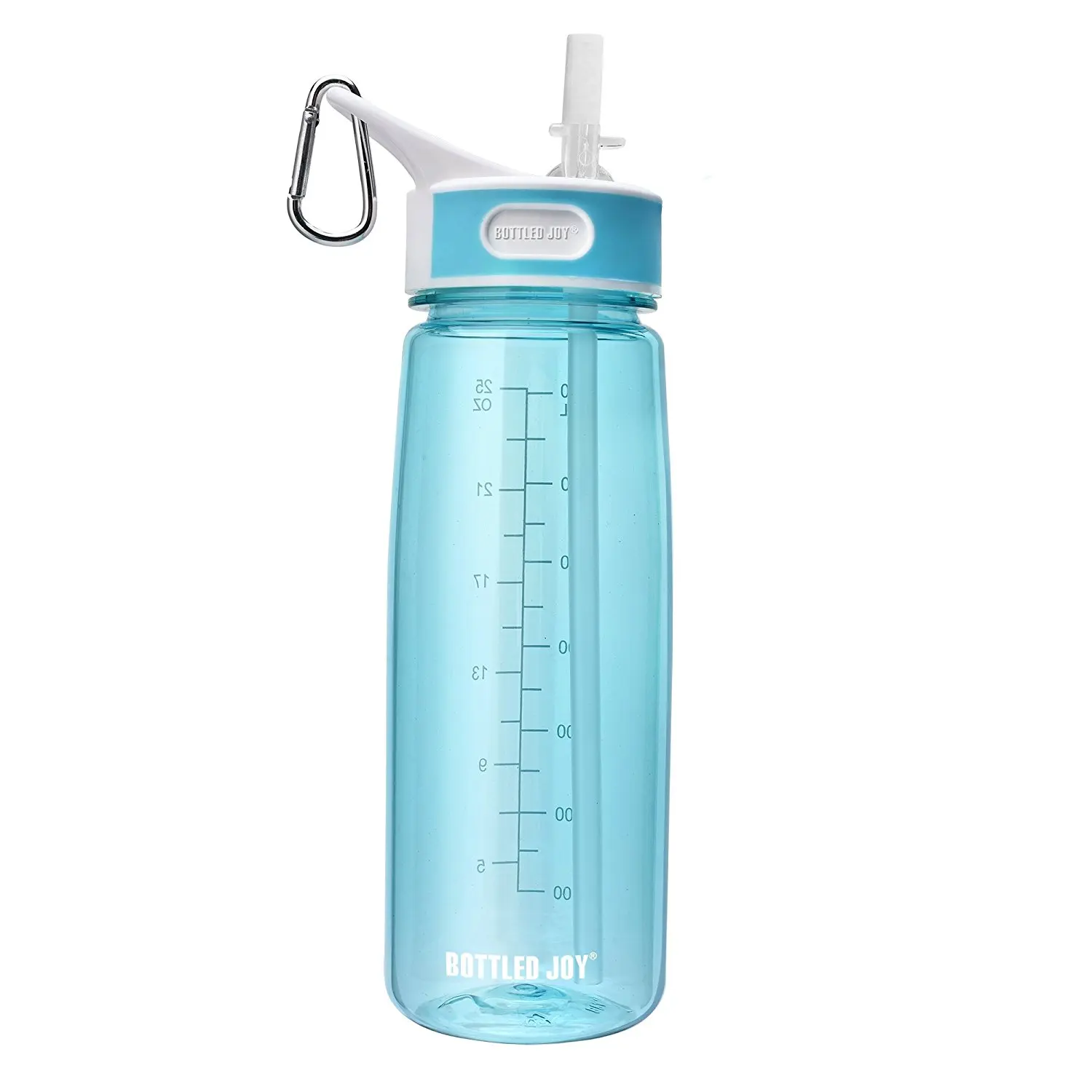 

Joyshaker BottledJoy Color Vary 800ML No Leaking BPA Free Clear Tritan Plastic Sports Water Bottle with Flip Top Straw, Customized color