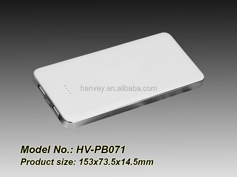 Super fast charge 13000mah portable charger/powerbank, mobile restaurant rohs menu power bank