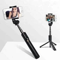 

SS01 Leadwin Hot Sale Phone Selfie Stick With Bluetooth Remote Control Can Use As A Tripod For Phone And Camera