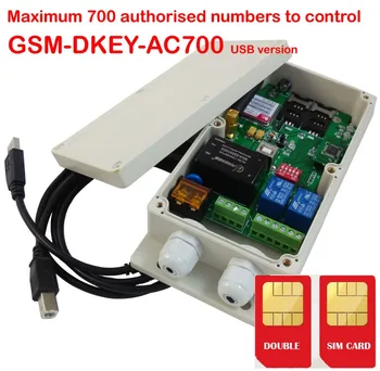 Dual Sim Card Dual Standby Gsm Gate Opener For Automatic Door