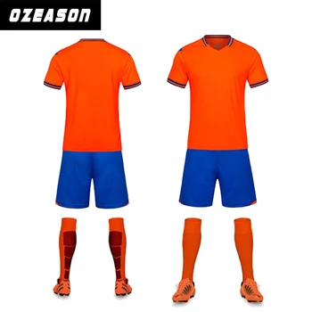 blue and orange jersey football