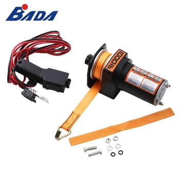 Bada Dw1000 12v Dc Fast And Ful Strap Winch Electric Bada Dw1000 12v Dc Fast And Ful Strap Winch Electric