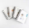 Custom Hard cover cheap school notebook notepad spiral factory coil binding notebook