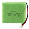 Ni-mh rechargeable battery pack aa 4.8v 1800mah nimh battery