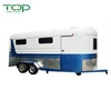 Factory made horsr trailer from horse trailers living quarters without sofa/cupboard