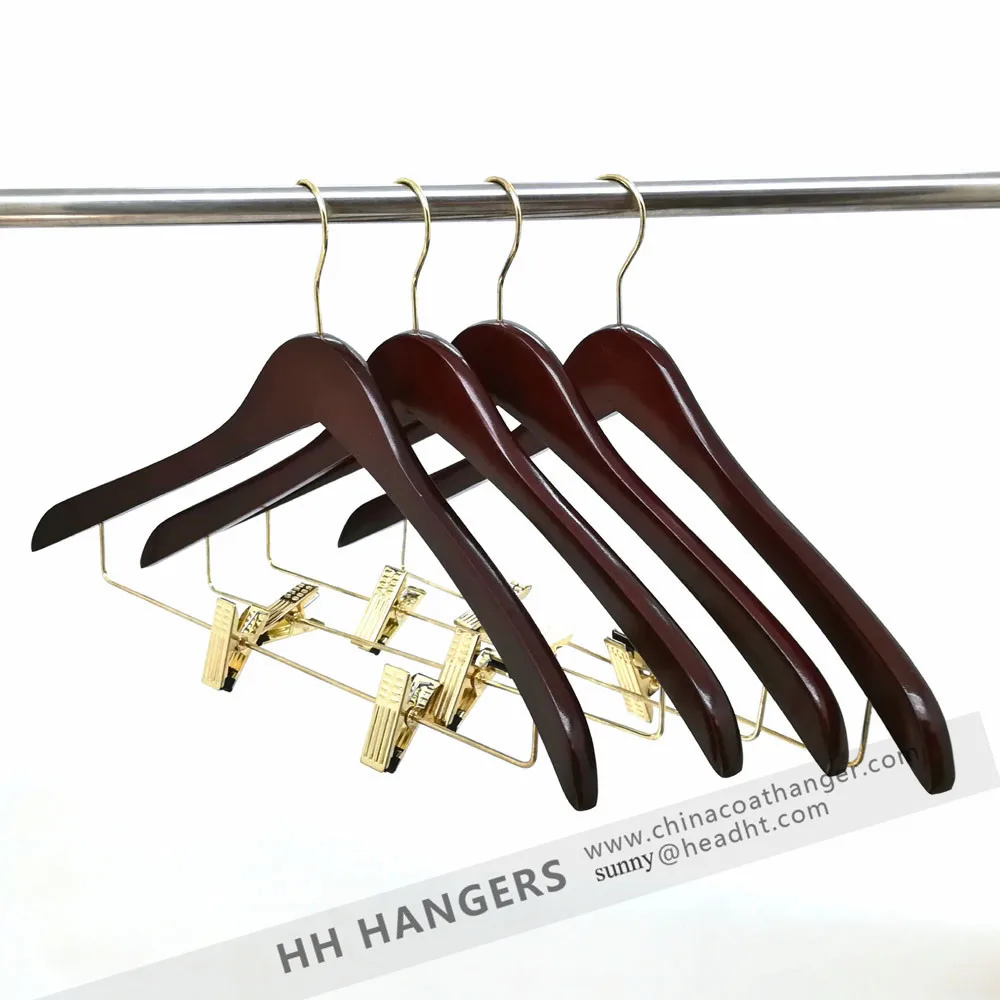 brass clothes hangers