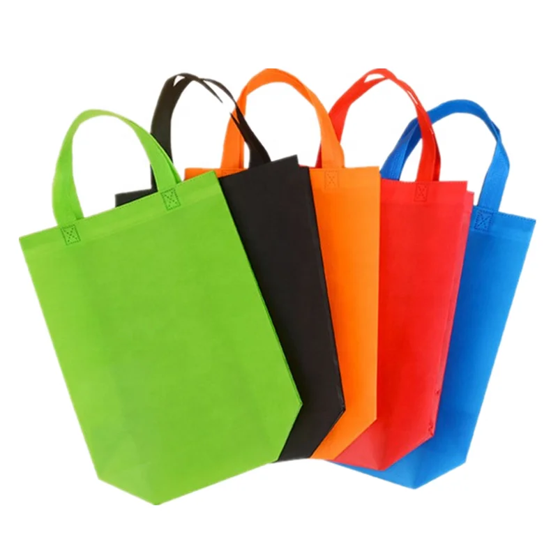 

Nice Nonwoven Suppliers Oem Reusable Folding Eco Friendly Custom Logo Shopping Bag, Black, green, blue, orange, red