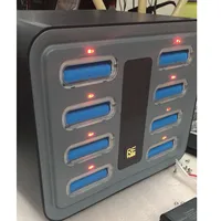 

Dockchargers with 8pcs slots rent power bank charging station