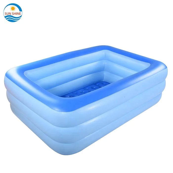 

Wholesale amazon blow up pool portable adult kids indoor and outdoor 210cm inflatable pvc swimming pool