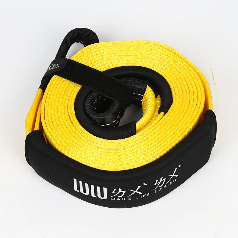 
High Strength 26400Lb Break Strength Capacity Heavy Duty Recovery Tow Strap 3