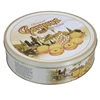 food grade round cookie tin round cookie tin can for gift