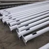 outdoor galvanized steel street lighting column steel light poles