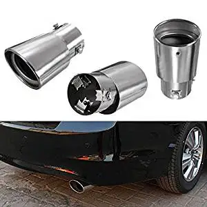 New Stainless Steel Car Exhaust Drop Down Tail Pipe Diesel Trim Muffler by Bcn