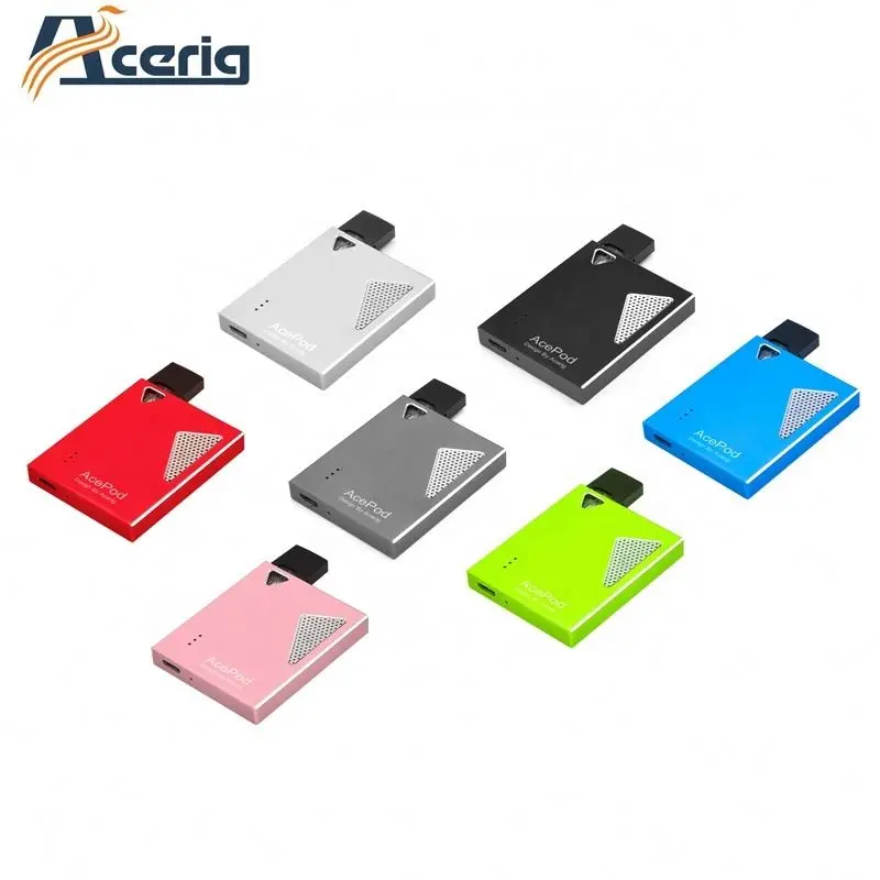 

Acerig newest vape device acepod 500mah portable compatible juul battery