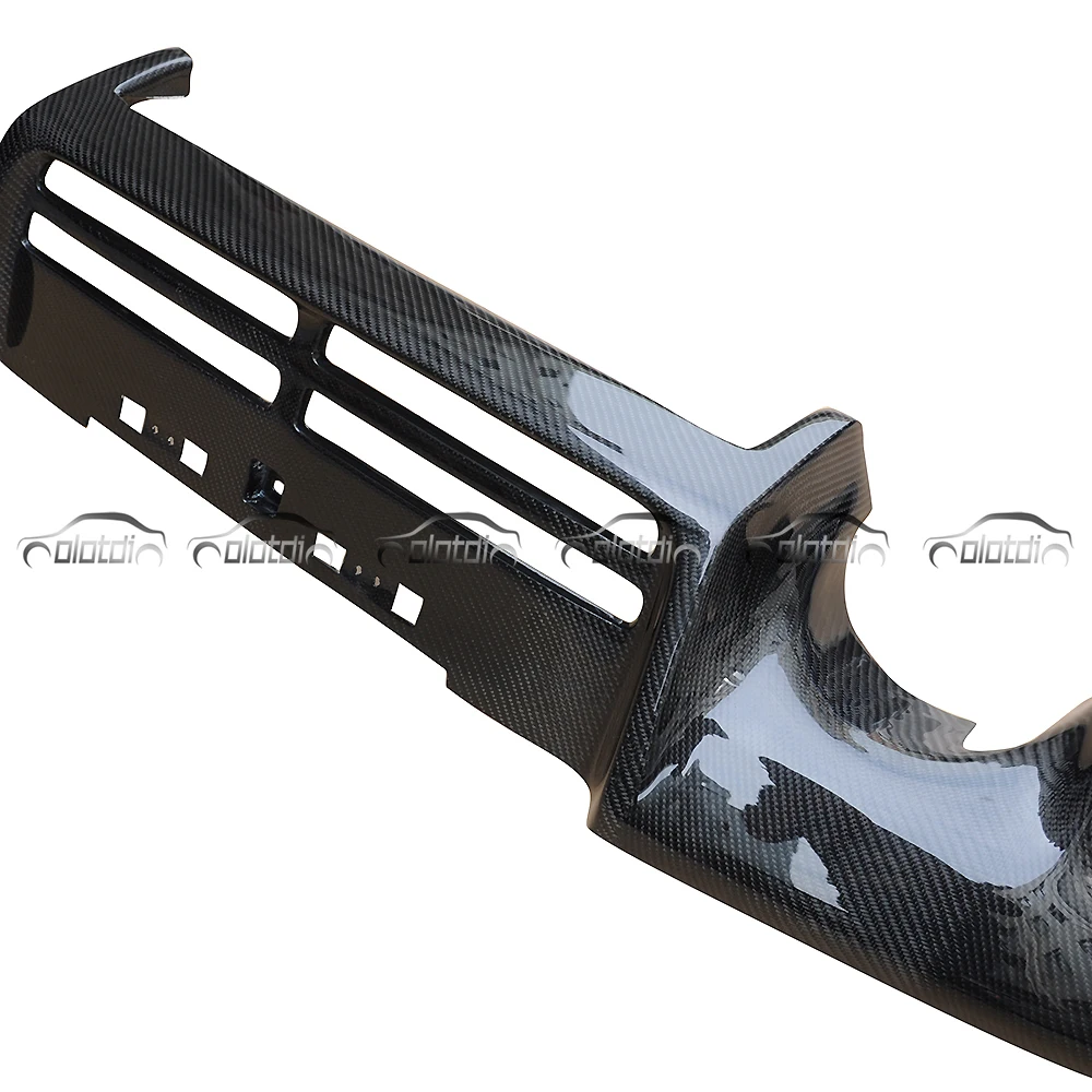 Oem Style Carbon Rear Bumper Lip Diffuser For Mitsubishi Lancer