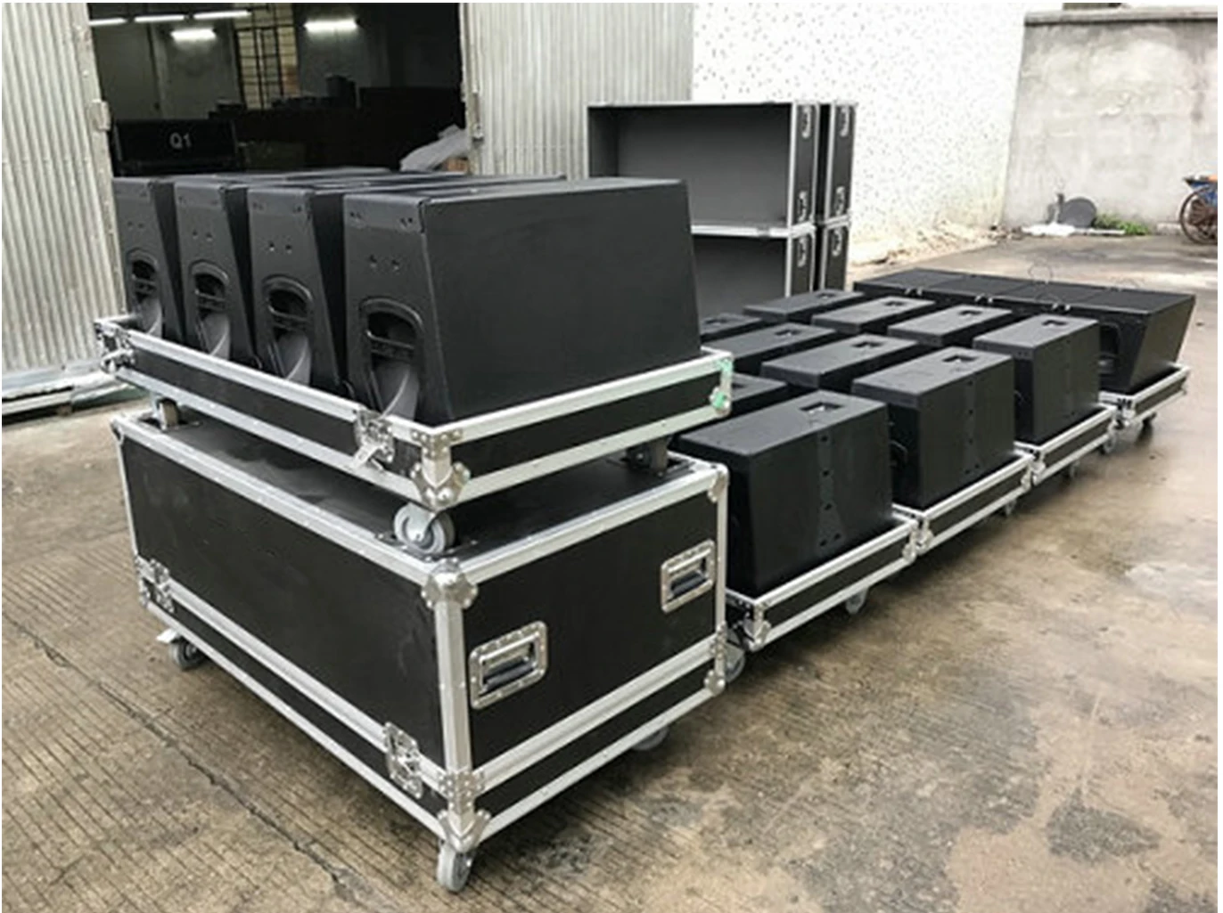 Single 18" Inch Pro Audio Pa Subwoofer Box Design Buy 18" Inch Pro