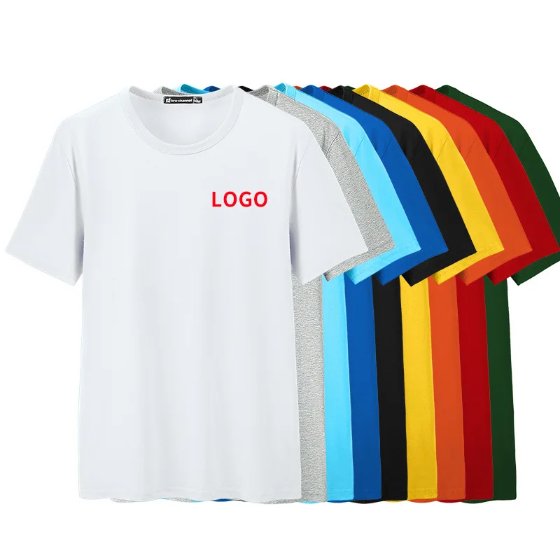 

Double mercerized cotton mens printed t-shirt