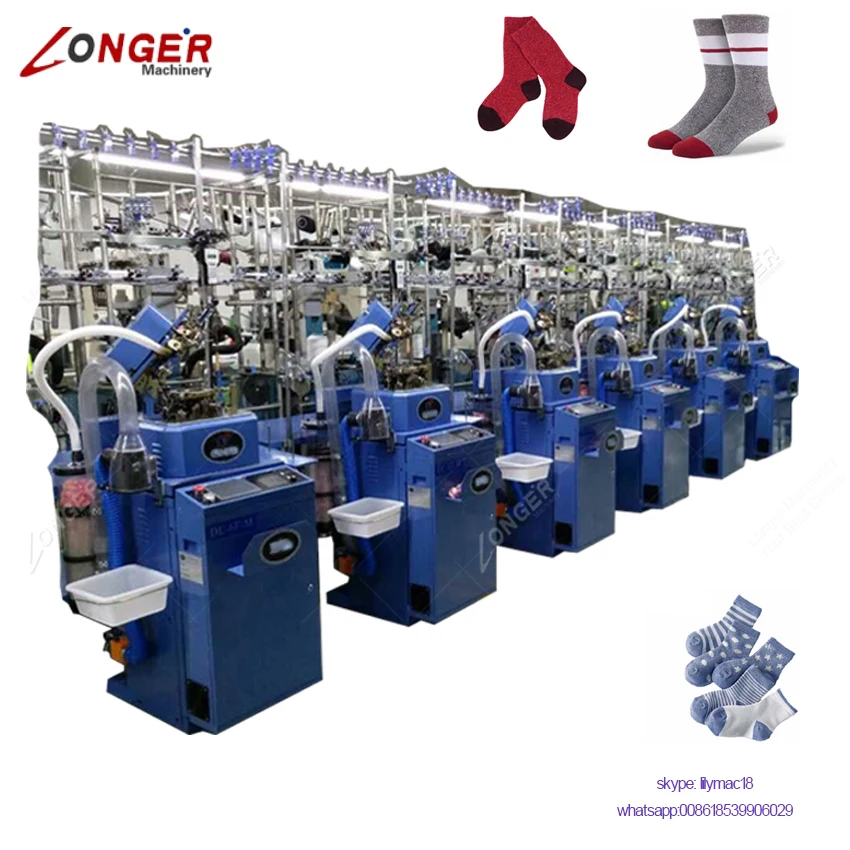 
Computerized Automatic Knitting Equipment Socks Making Machines Price For Making Socks 