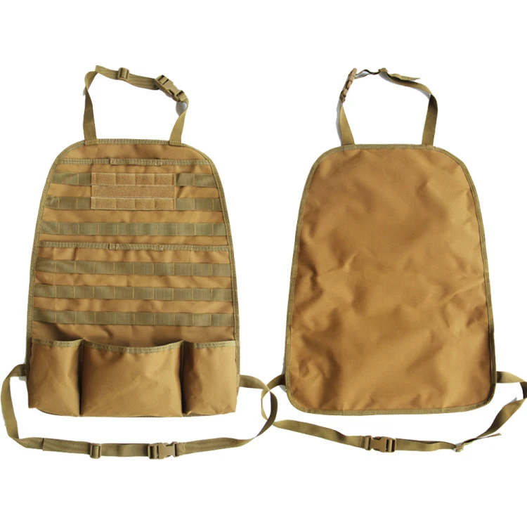 

Tactical Molle Car Seat Organizer for Outdoor Huniting, Black/khaki/customized