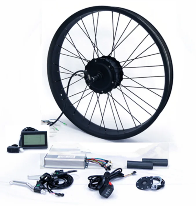 26inch 48v 500w Geared Hub Motor Fat Tire Electric Bike Ebike