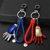 Hot Selling Leather Chain And Metal 3D King Kong Hand Shape Marvel Keychain