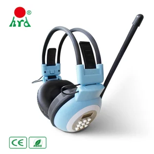 Large Button FM Conference Headphones Memory Function