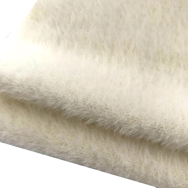 
Small moq acrylic nylon blended terry wool fabric 