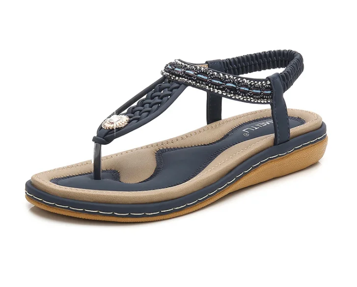 

2019 Hot Sale Cheap Casual Flat Shoes Sandals For Women And Ladies, As picture show