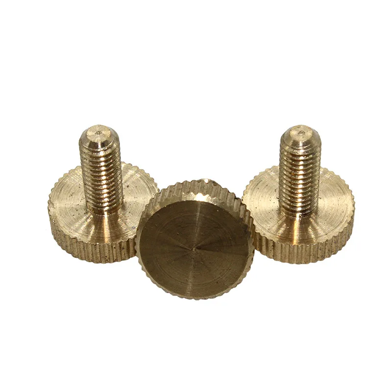 M3 M4 M6 M8 Brass Knurled Thumb Screw Buy Brass Thumb Screw,Knurled Brass Thumb Screw,Brass