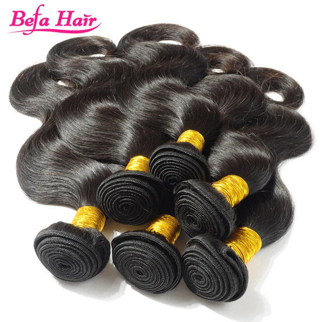 

Befa Hair Free Sample Dropshipping Shopping Online Supply Brazilian Hair, Virgin Brazilian hair, Brazilian Human Hair Extensions, #1b, other color can be customized