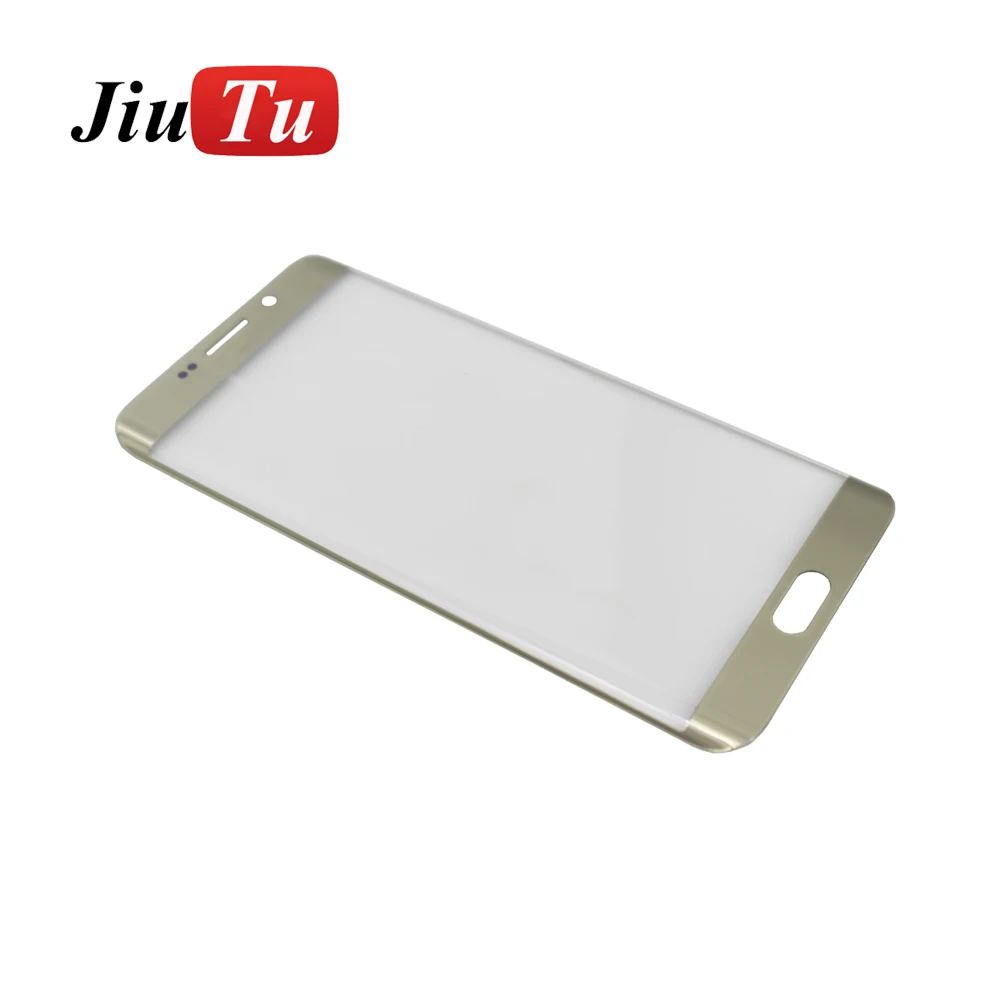 

Jiutu Tested Touch Screen Digitizer Outer Panel Front Glass For Samsung Galaxy S6 edge, White/black