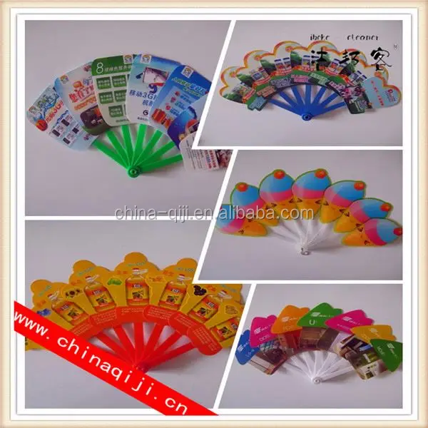 mini paper hand fans