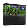 black color fish tank aquarium large