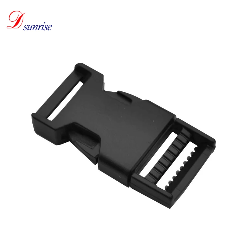 

Multi-functional Plastic Buckle Quick Strong Side Release 15 mm Buckle, Black