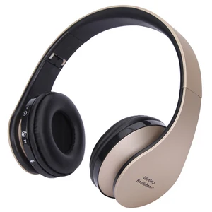 Foldable True Stereo Bluetooth Wireless Headband Headphones