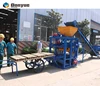 lao qt4-24 block making machine price cement brick maker