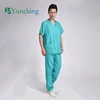 Wholesale Custom High Quality Cotton Polyester V-Neck Hospital Medical Dental Uniform Unisex Nursing Scrubs Set Uniform