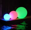 Intelligent Waterproof solar power 20cm 25cm 30cm 35cm 40cm 50cm 60cm Multi color light up LED GLOBE Ball for outdoor garden