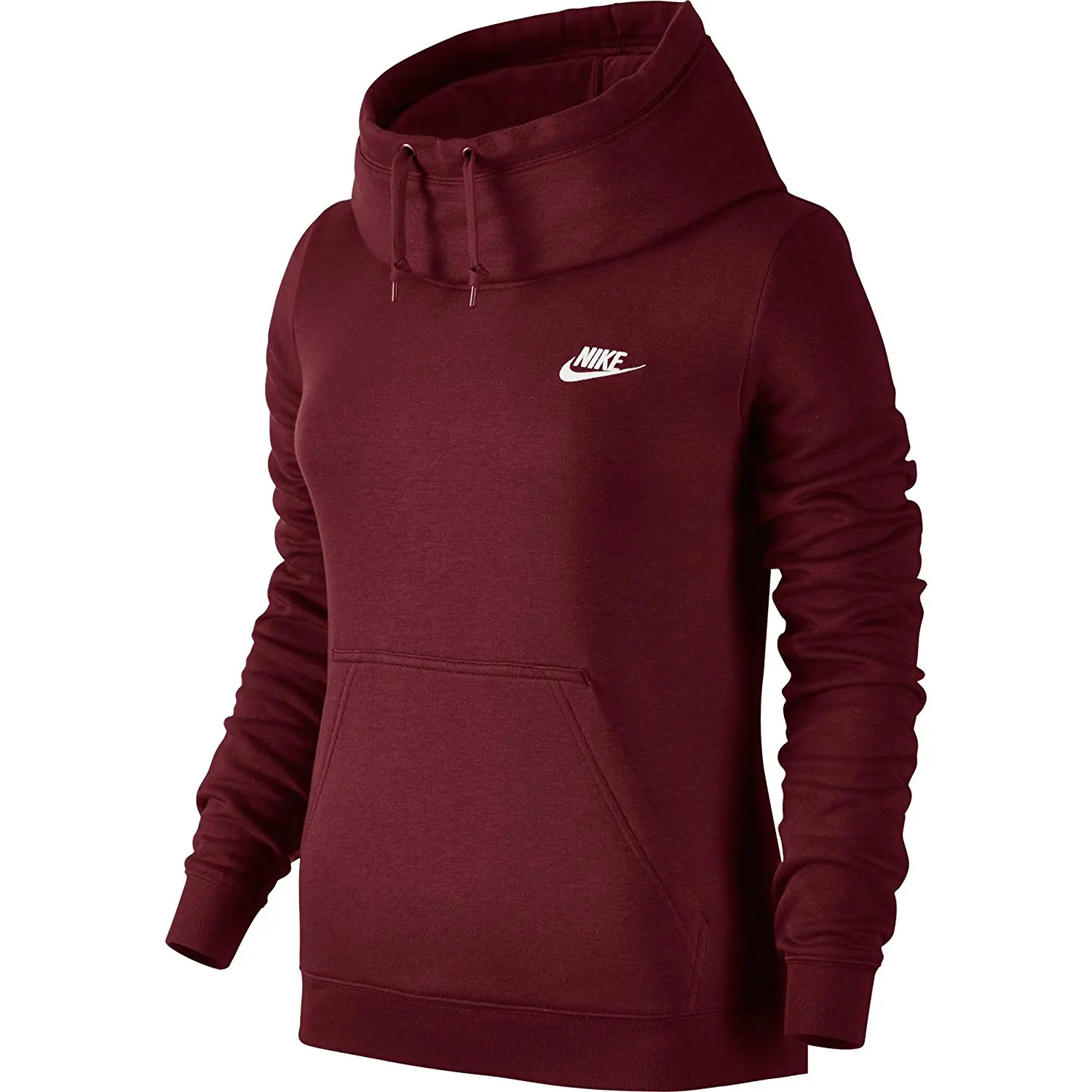 red nike hoodie womens