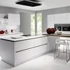 fashionable with decorative patterns laminate kitchen cabinet for wholesales