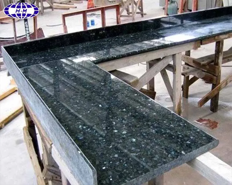 Prefab Emerald Pearl Kitchen Granite Countertop With Splash Buy