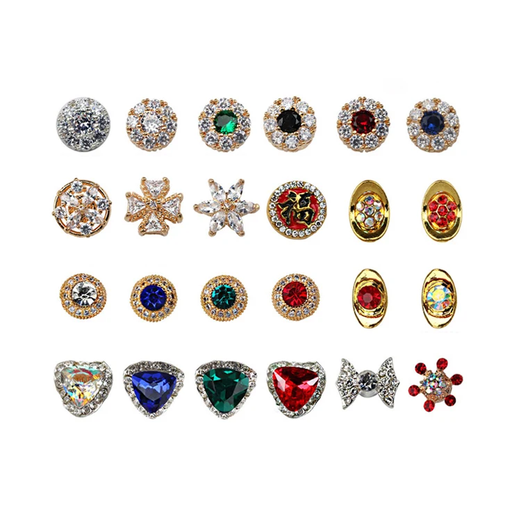

High Speed Lucky Beads Crystal Shiny Nail Art Rhinestone Zircon Diy Jewelry Nail Art Decorations, N/a