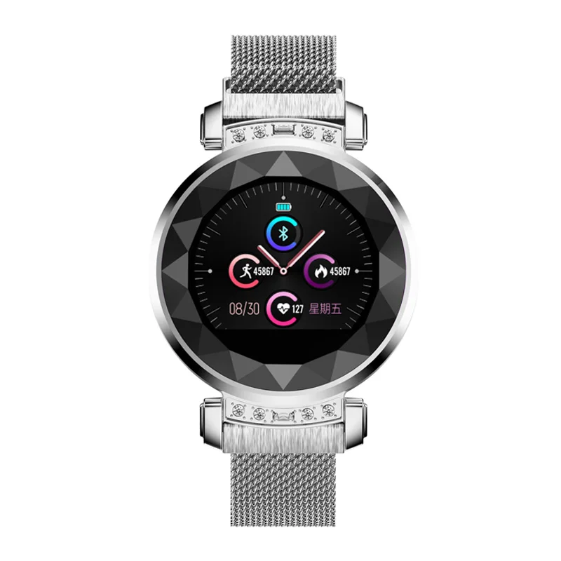 

2019 New women android smart watch SL08 Round ip68 Waterproof Women Lady smart bracelet