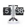 Flip Clock with Sound Control LED Nightlight Desk Clock Senior Mechanical Digital