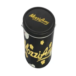 rectangular hinged tin containers