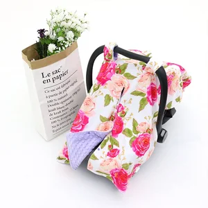 Image of China Cheap Price 2 Layers Minky Printed Baby Car Seat Cover