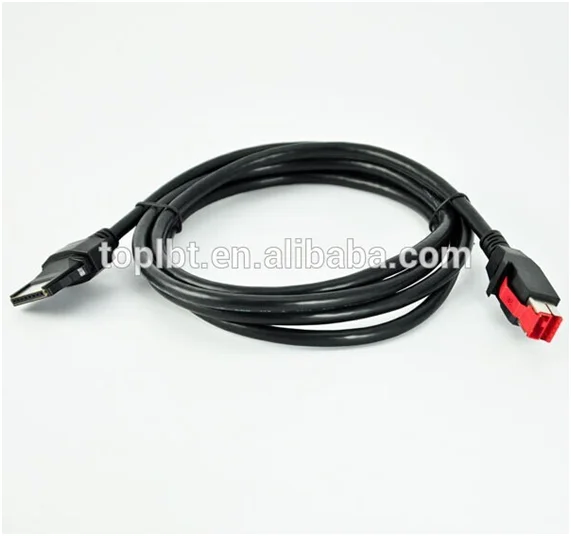 Lbt Cheap Price 12v 24v Powered Usb Cable For Printer Pos Equipment