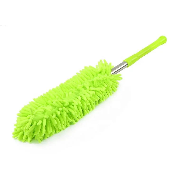 

Microfiber Telescopic Car Wash Brush With Long Stainless Steel Handle