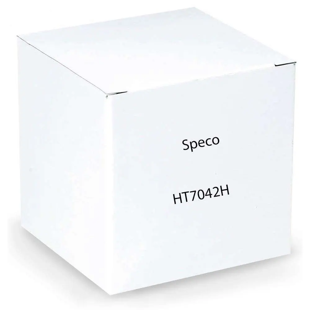Get Quotations · SPECO SPEHT7042H 960H Indoor/Outdoor IR Bullet Camera, 700TVL, 5-50mm Lens