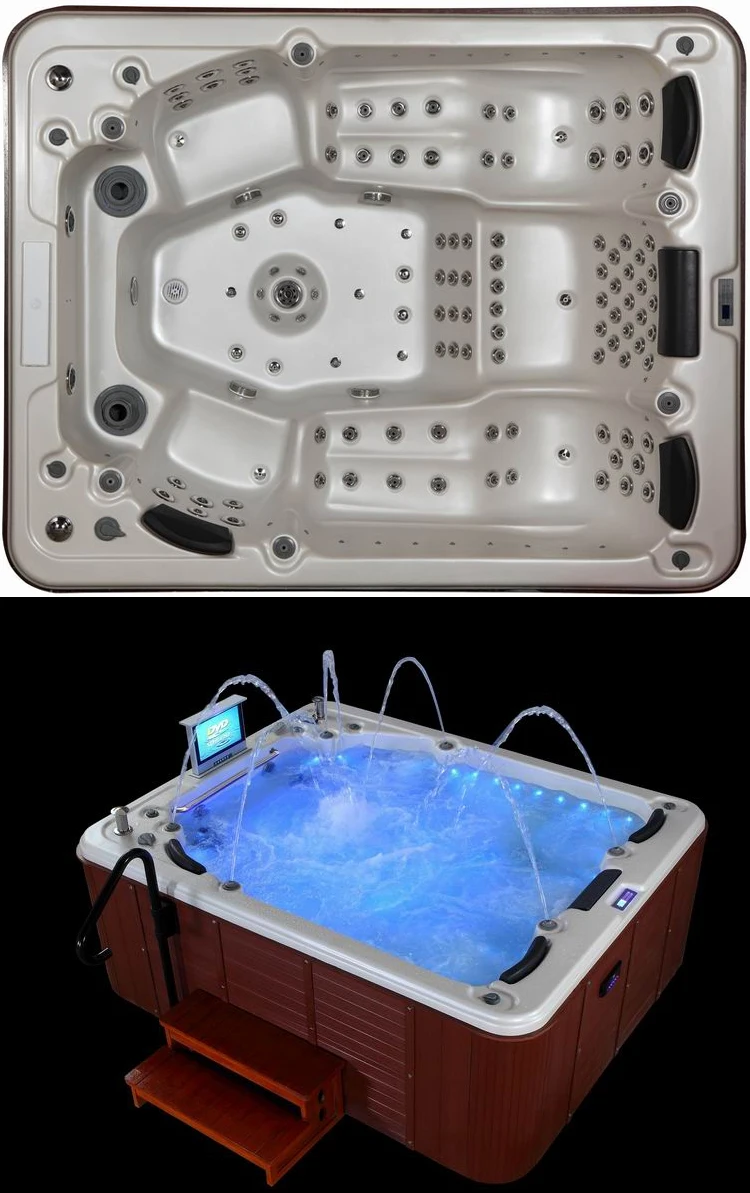 inground hot tub on With 32 Led Tv Luxury Foot Massage Spa Hot Tub Family Inground Pool China Buy Inground Pool Inground Pool China Family Pool Product On Alibaba Com